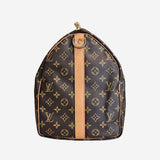 MONOGRAM CANVAS KEEPALL BANDOULIERE 50