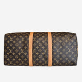 MONOGRAM CANVAS KEEPALL BANDOULIERE 50