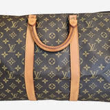 MONOGRAM CANVAS KEEPALL BANDOULIERE 50