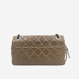 MEDIUM Aged calfskin EASY FLAP BAG