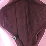 medium iridescent lambskin single flap