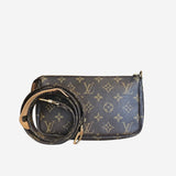 Monogram canvas pochette Accessoires lang rem