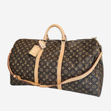 MONOGRAM CANVAS KEEPALL 60 BANDOULIERE