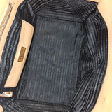 Beige Twin Pocket Tote