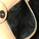 Beige Twin Pocket Tote