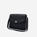 Sort caviar Diana Shoulder bag