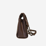 Medium aged Caviar Single Flap