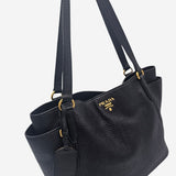 Vitello Daino Side pocket tote