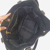 Vitello Daino Side pocket tote