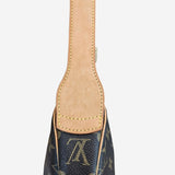 MONOGRAM CANVAS CROISSANT MM