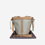 Macadam round Bucket Bag