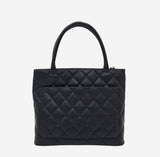 Medallion caviar tote
