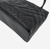 Medallion caviar tote