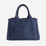 Mørkeblå Denim Canapa Tote Small