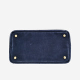 Mørkeblå Denim Canapa Tote Small