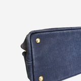 Mørkeblå Denim Canapa Tote Small