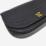 VINTAGE HALF MOON FLAP BAG