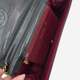 VINTAGE HALF MOON FLAP BAG