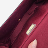 VINTAGE HALF MOON FLAP BAG