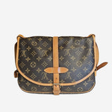 MONOGRAM CANVAS SAUMUR 30