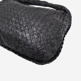 MEDIUM Fleur-de-lis EMBOSSED VENETA HOBO