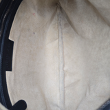 MEDIUM Fleur-de-lis EMBOSSED VENETA HOBO