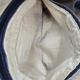 MEDIUM Fleur-de-lis EMBOSSED VENETA HOBO