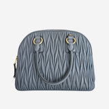 Grå Matelassé Nappa 2-way handbag