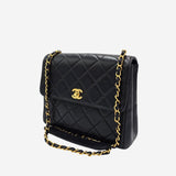 VINTAGE SQUARE FLAP BAG