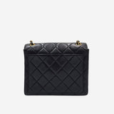 VINTAGE SQUARE FLAP BAG