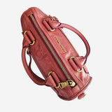 Gammel rosa Satchel Vitello 2-way