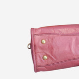 Gammel rosa Satchel Vitello 2-way