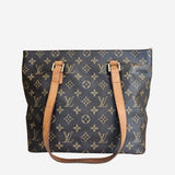 Monogram canvas Cabas Piano