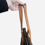 Monogram canvas Cabas Piano