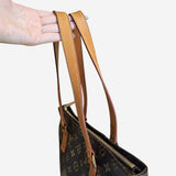 Monogram canvas Cabas Piano