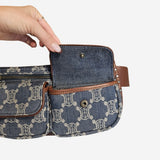 Denim Macadam Waistbag