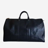 Sort Epi læder Keepall 50