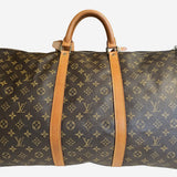 MONOGRAM CANVAS KEEPALL 60 BANDOULIERE