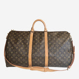 MONOGRAM CANVAS KEEPALL 55 BANDOULIERE
