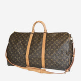 MONOGRAM CANVAS KEEPALL 55 BANDOULIERE