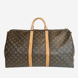 MONOGRAM CANVAS KEEPALL 55 BANDOULIERE