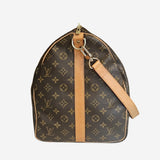 MONOGRAM CANVAS KEEPALL 55 BANDOULIERE