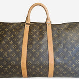 MONOGRAM CANVAS KEEPALL 55 BANDOULIERE