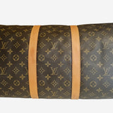 MONOGRAM CANVAS KEEPALL 55 BANDOULIERE