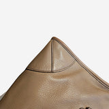 Beige 2-way handbag