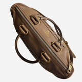 Beige 2-way handbag