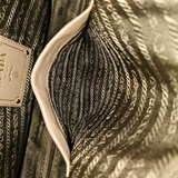 Beige 2-way handbag