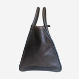 Mørkebrun Twin Pocket Tote