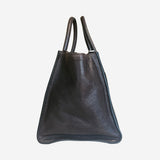 Mørkebrun Twin Pocket Tote