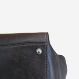 Mørkebrun Twin Pocket Tote